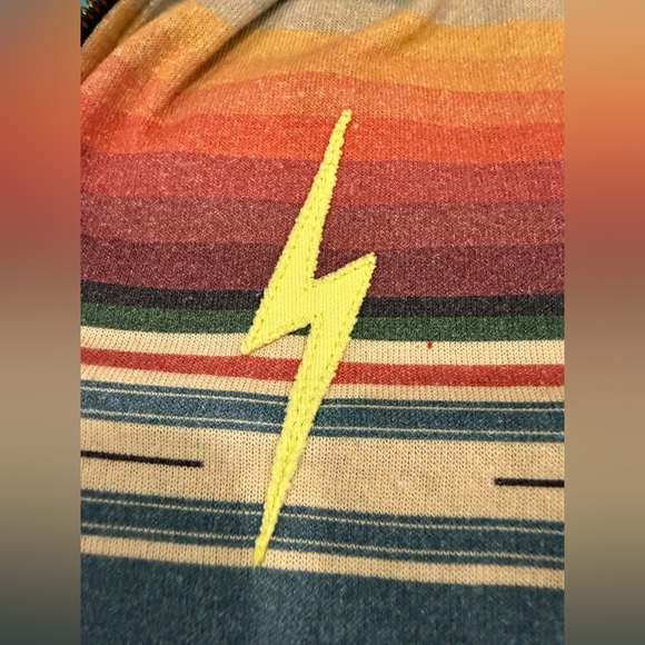 MATCHING SET! Aviator Nation’s TULUM Hoodie & Shorts Size Large, Like-New! - Picture 9 of 14